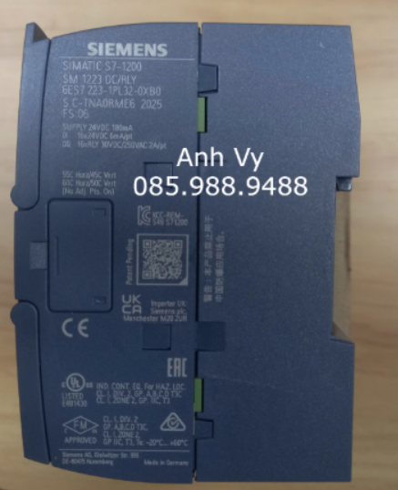 6ES7223-1PL32-0XB0 - Module S7-1200 DIGITAL I/O SM 1223 16DI/16DO - Ảnh 3