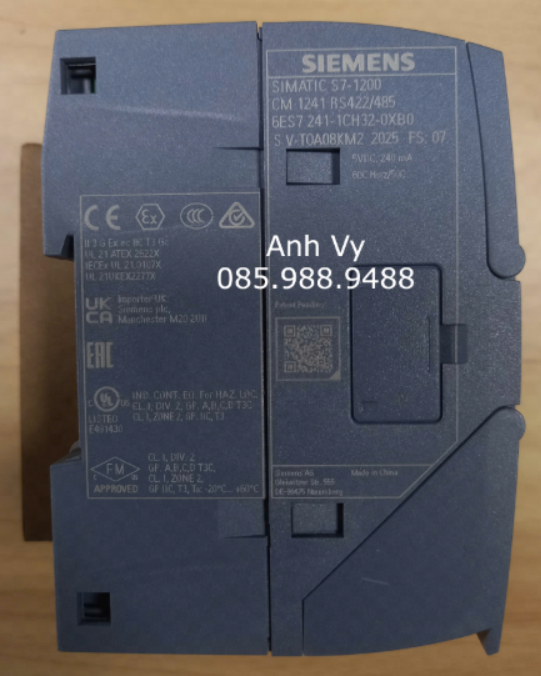 6ES7241-1CH32-0XB0 - Module S7-1200, COMMUNICATION CM 1241, RS422/485 - Ảnh 4