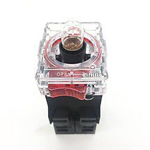 Tiếp điểm nút nhấn, công tắc có đèn nhả 220VAC phi 22 AR-111A2