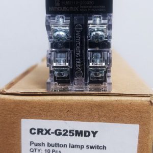 Nút nhấn nhả có đèn Hanyoung phi 25 CRX-G25MDY