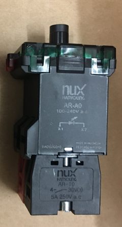 Tiếp điểm nút nhấn giữ không đèn phi 22 AR-212