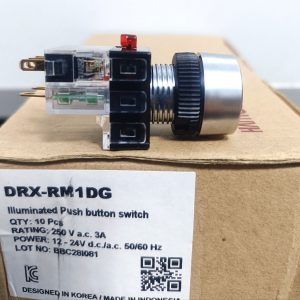 Alternative view of Nút nhấn nhả có đèn phi 16 Hanyoung DRX-RM1DG