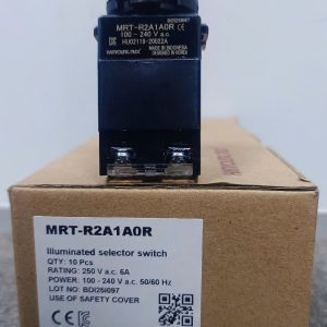 CÔNG TẮC XOAY CÓ ĐÈN 2 VỊ TRÍ VIỀN NHÔM MRT-R2A1A0R