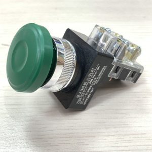 Nút nhấn dừng khẩn không giữ phi 25 màu xanh CR-257-1G