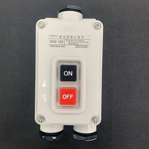 Công tắc nguồn đóng cắt trực tiếp động cơ điện bằng nút ấn BEW-230