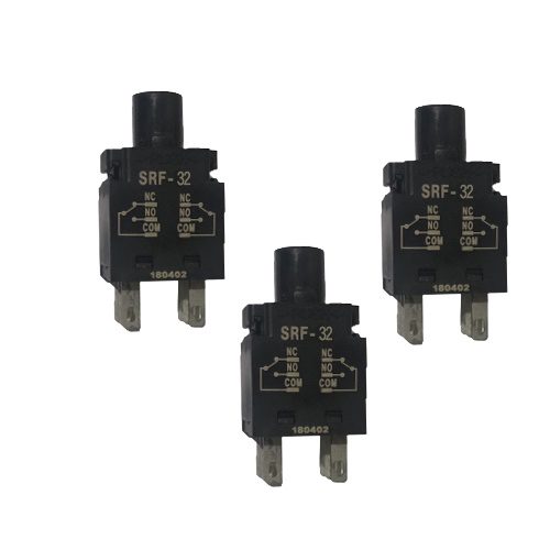 Tiếp điểm công tắc xoay 3 vị trí phi 16 SRF-32