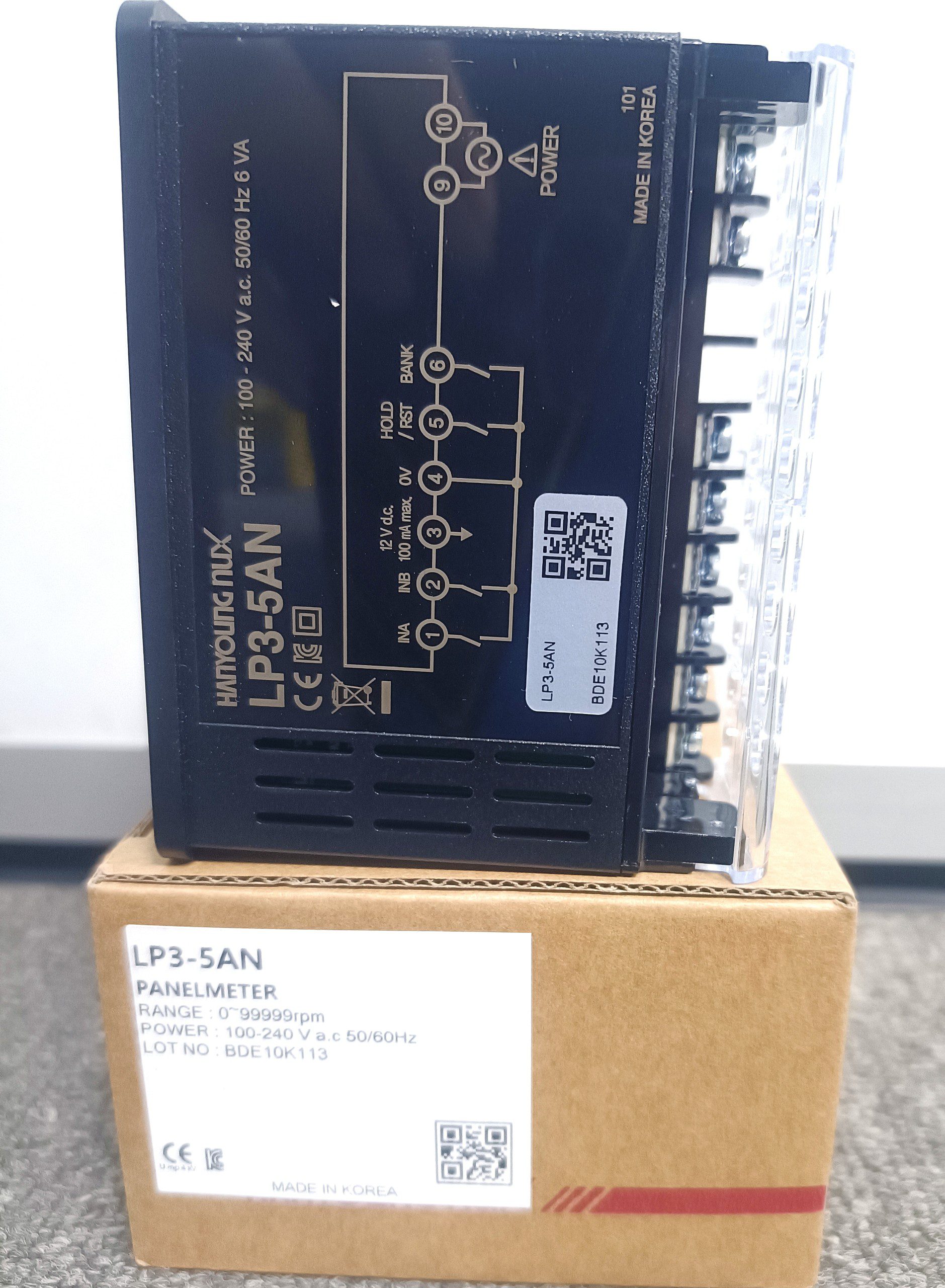 Đồng hồ đo xung đa năng Hanyoung LP3-5AN (thay thế cho RP3-5AN) - Ảnh 2