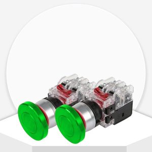 công tắc khẩn có đèn màu đxanh MRA-AM1A3G