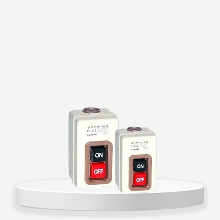Công tắc nguồn đóng cắt trực tiếp động cơ điện bằng nút ấn BE-215