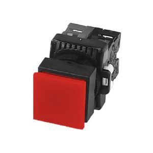 Đầu nút nhấn vuông có đèn màu đỏ phi 22 ARC-XS-R