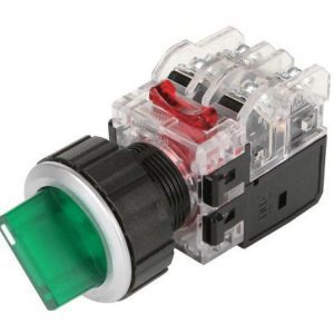 CÔNG TẮC XOAY CÓ ĐÈN 2 VỊ TRÍ - Φ30 MRT-A2A1A0 (R,G,Y,A,W)