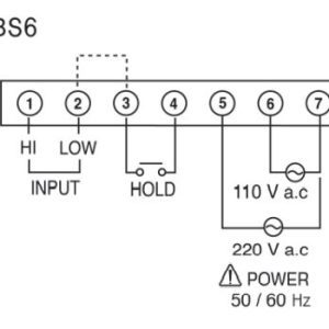 Alternative view of Đồng hồ Hiển thị dòng điện DC Hanyoung BS6-ND211