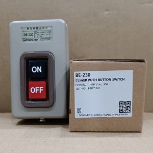 Công tắc nguồn đóng cắt trực tiếp động cơ điện bằng nút ấn BE-230