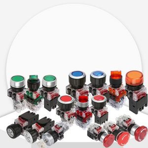 Alternative view of CÔNG TẮC XOAY CÓ ĐÈN 2 VỊ TRÍ VIỀN NHỰA MRT-T2R1D0R