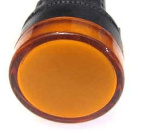 Đầu đèn báo phi 22 màu vàng phi 22 ARP-FY