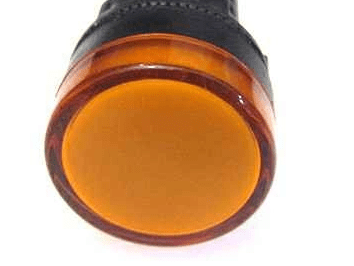 Đầu đèn báo phi 22 màu vàng phi 22 ARP-FY