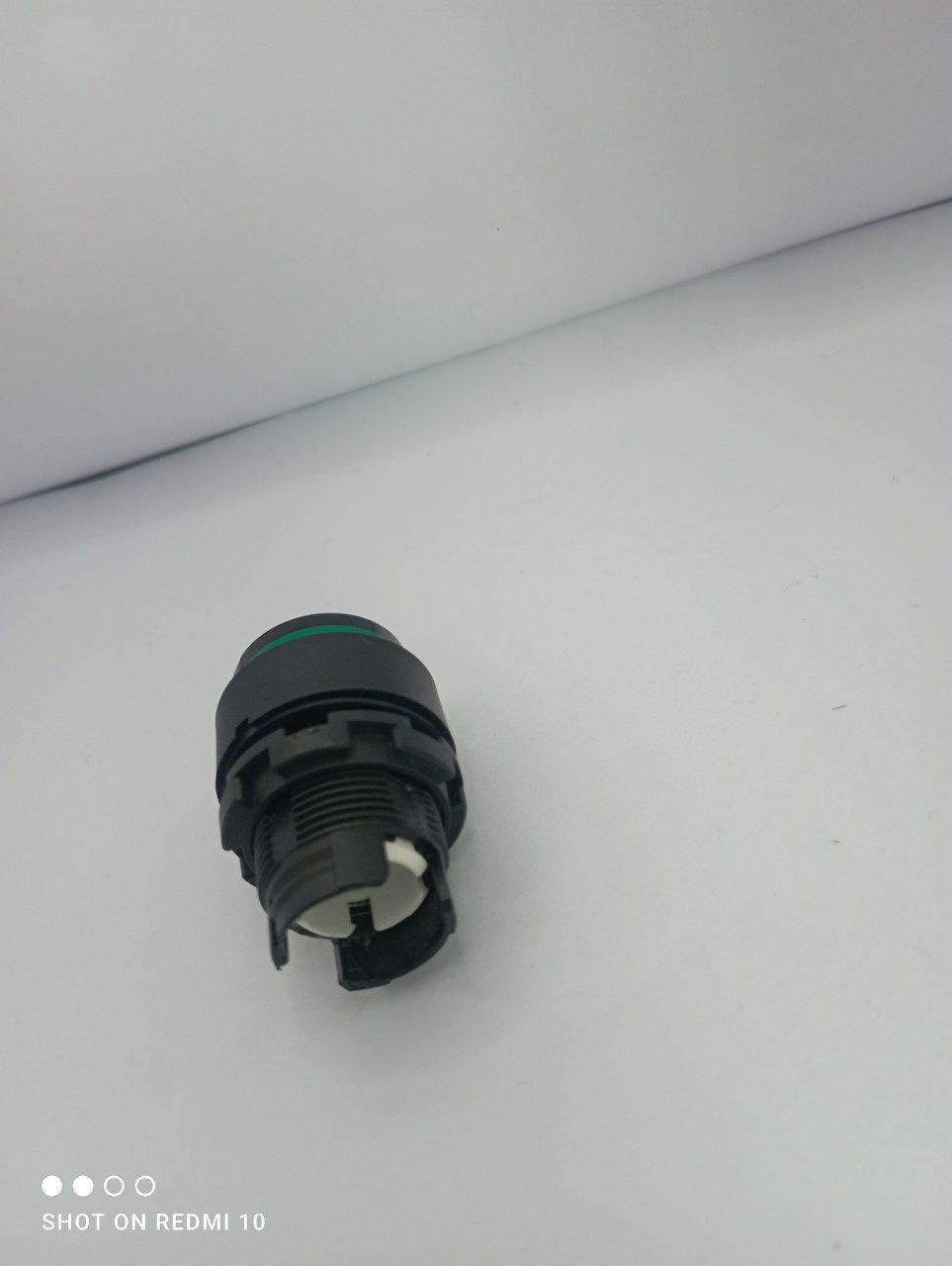 Đầu nút nhấn tròn có đèn màu xanh phi 22 ARX-PG - Ảnh 3