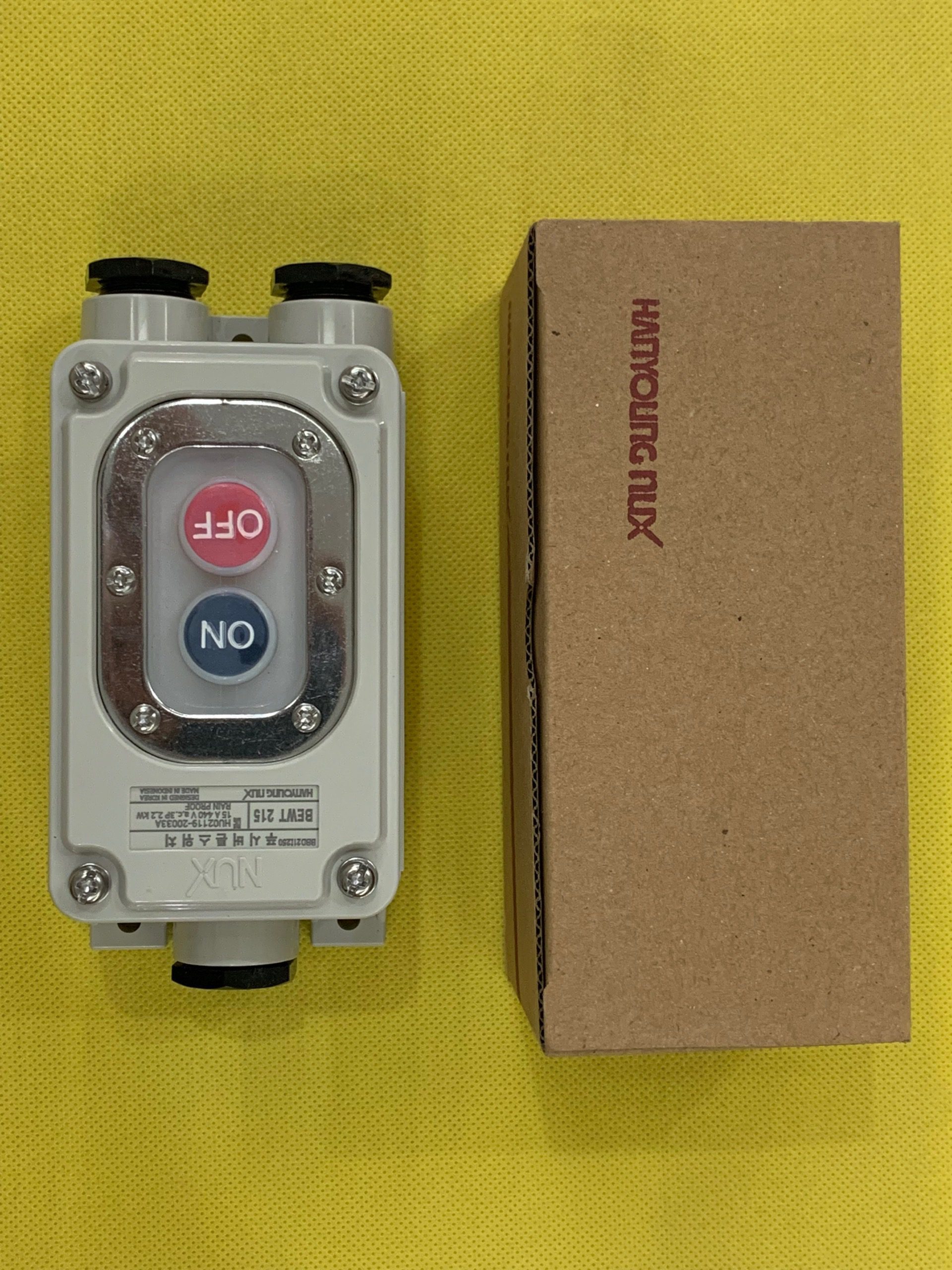 Công tắc nguồn đóng cắt trực tiếp động cơ điện bằng nút ấn BEWT-215 - Ảnh 5