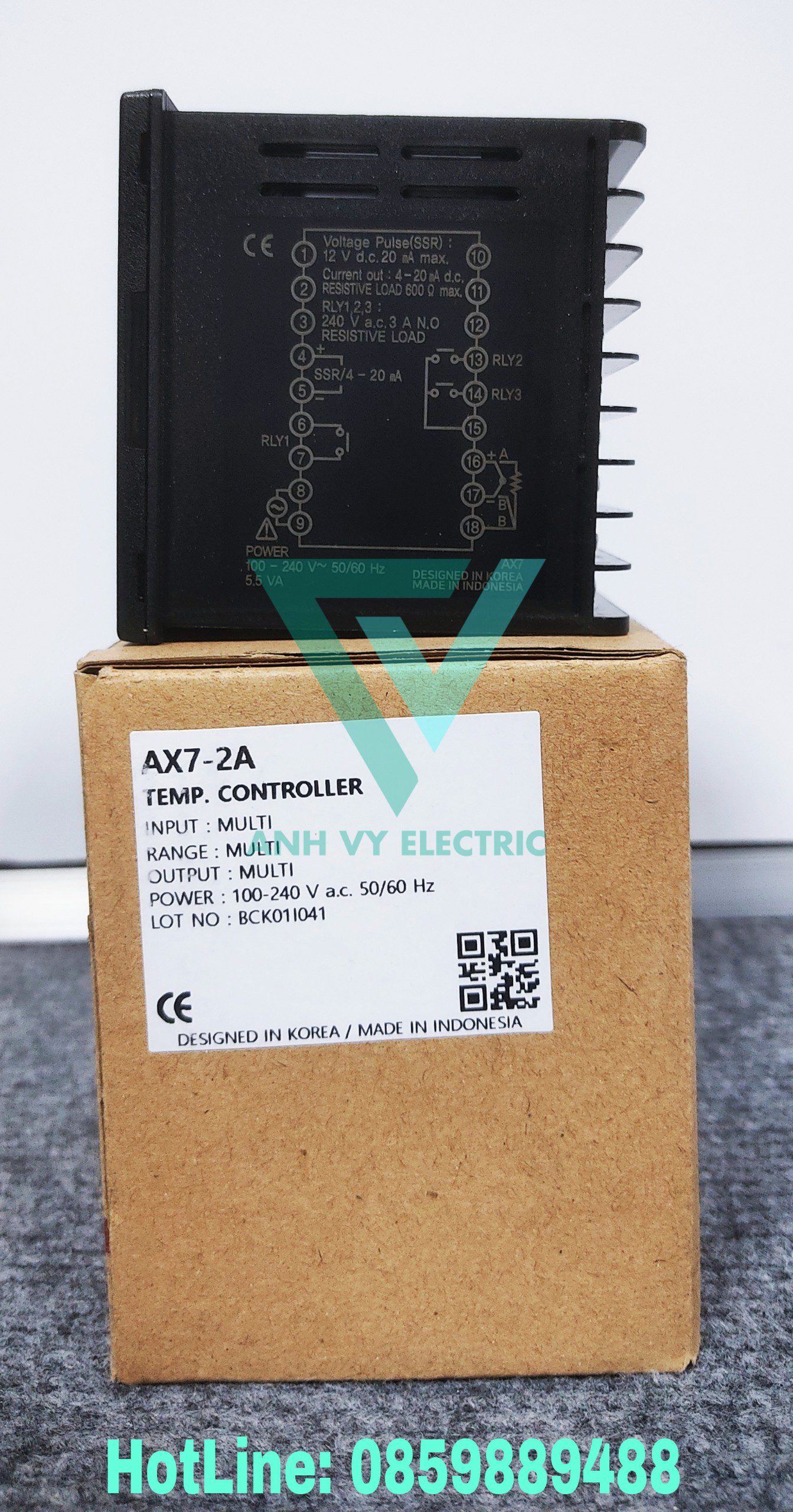 Bộ điều khiển nhiệt độ Hanyoung AX7-2A - Ảnh 2