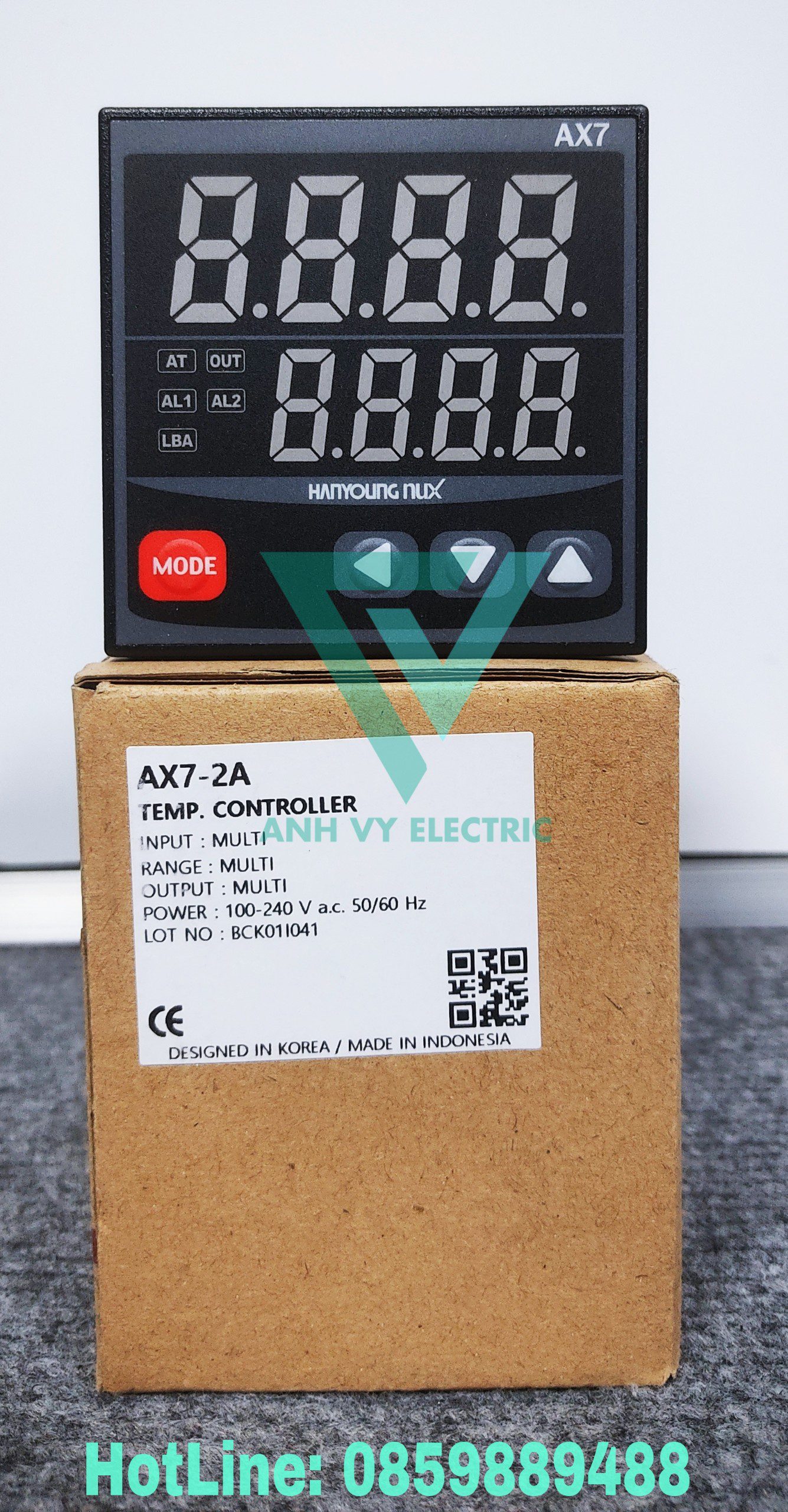 Bộ điều khiển nhiệt độ Hanyoung AX7-2A