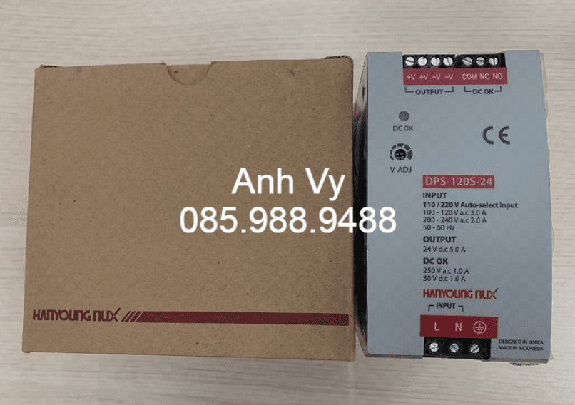 Bộ nguồn Hanyoung DPS-120S-24 - Ảnh 3