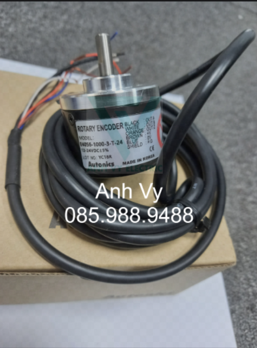 Autonics E40S6-1000-3-T-24 Bộ mã hóa vòng quay tương đối 40mm (Loại trục)