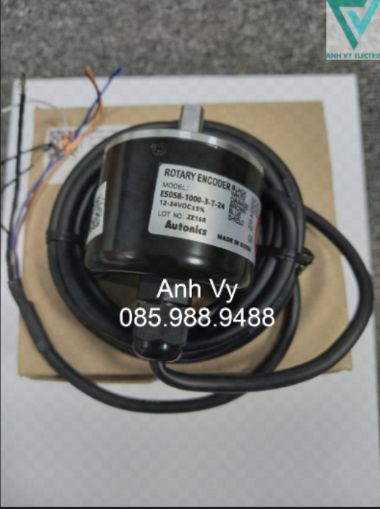 Bộ mã hóa vòng quay tương đối 50mm (Loại trục) Autonics E50S8-5000-3-T-24