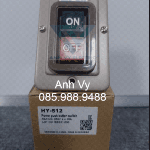 Công tắc nguồn đóng cắt trực tiếp động cơ điện bằng nút ấn HY-512