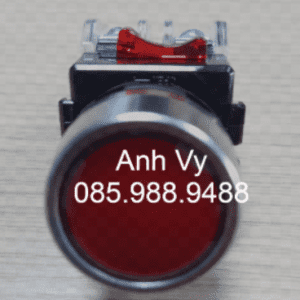 Alternative view of Nút nhấn không đèn viền nhôm màu đỏ MRF-RM1R