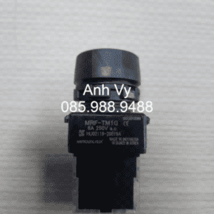 Nút nhấn không đèn viền nhựa màu xanh lá MRF-TM1G