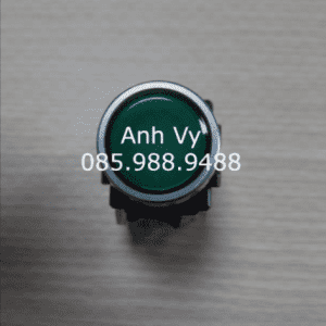 Alternative view of Nút nhấn có đèn màu xanh lá viền nhôm MRX-RM1A0G