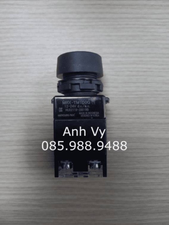 NÚT NHẤN CÓ ĐÈN VIỀN NHỰA MRX-TM1D0G