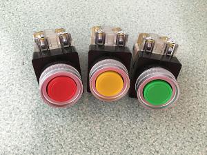 Nút nhấn không đèn màu vàng CR-301-2Y