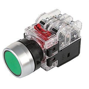 NÚT NHẤN CÓ ĐÈN VIỀN NHÔM MRX-RM1D0G