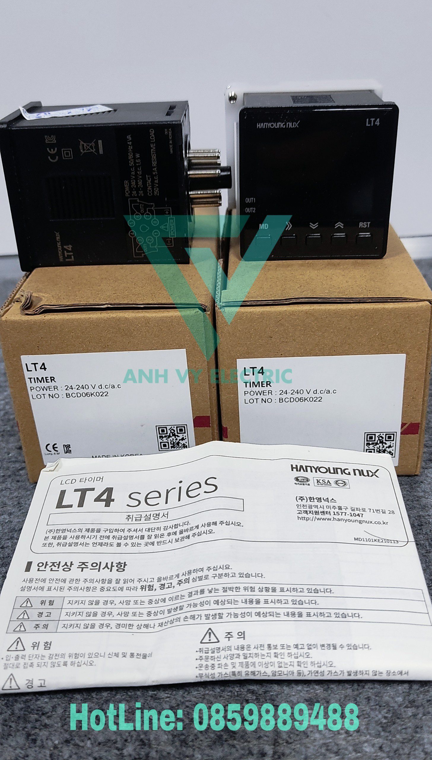 Bộ định thời kỹ thuật số Hanyoung LT4 - Ảnh 3