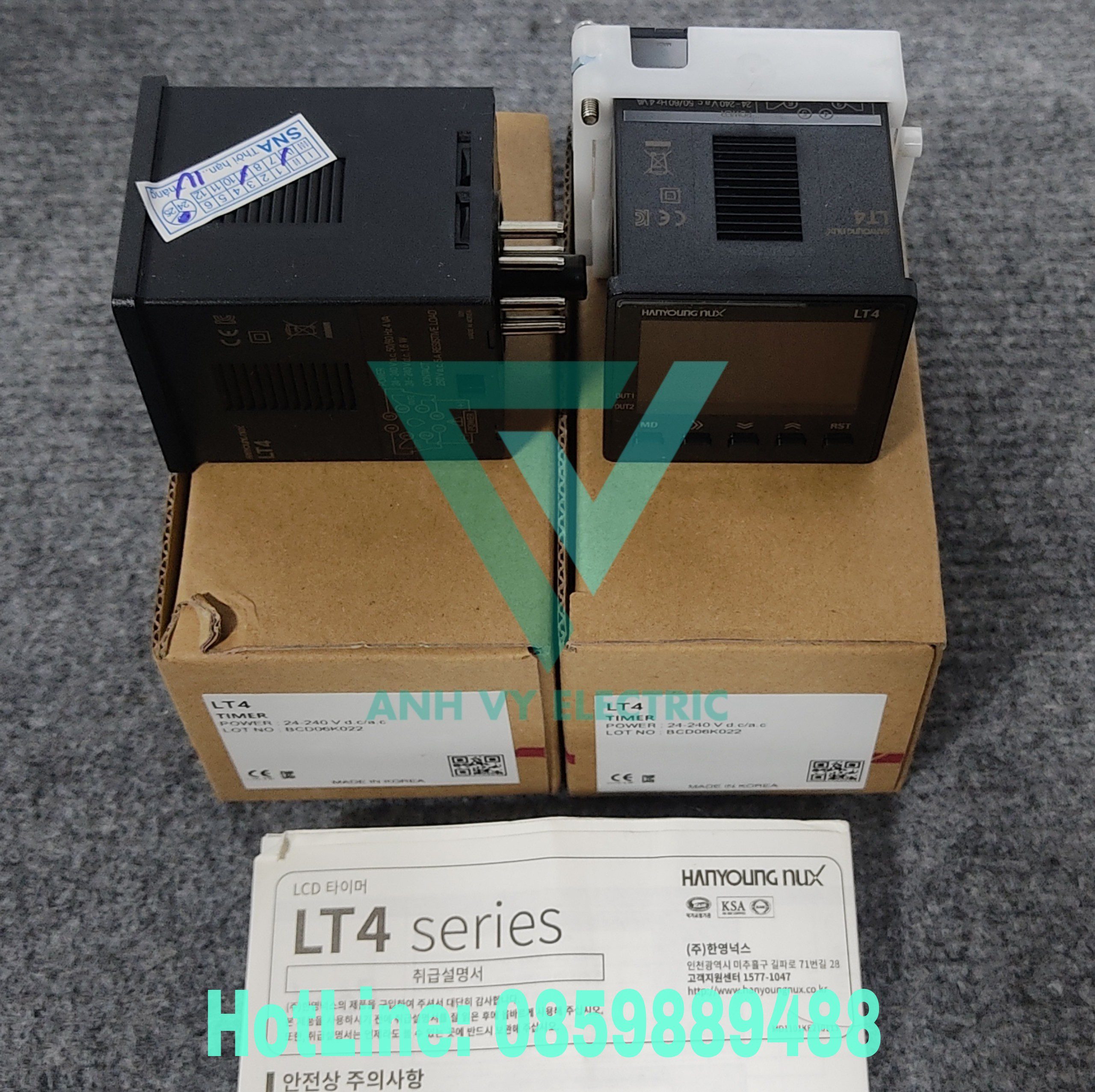 Bộ định thời kỹ thuật số Hanyoung LT4 - Ảnh 2