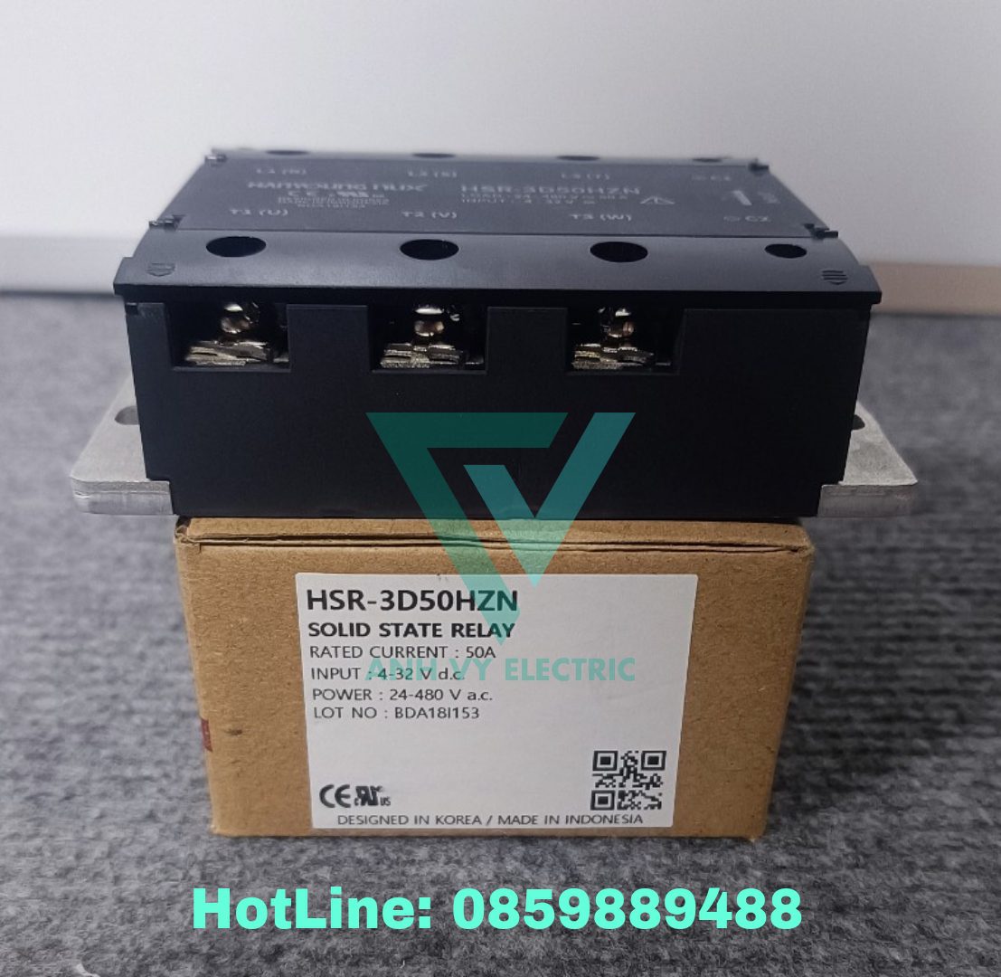 Relay Bán Dẫn Hanyoung HSR-3D50HZN (thay thế HSR-3D504Z) - Ảnh 2