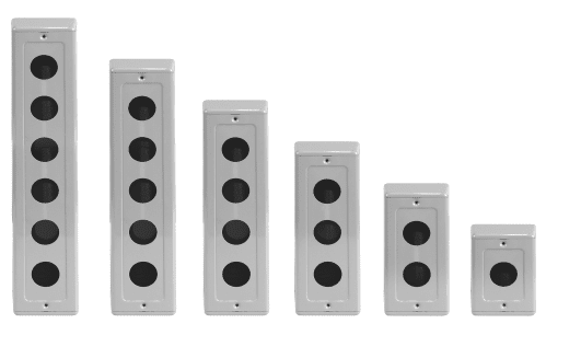 Hộp sắt 01 lỗ Hanyoung phi 25 HY-25-01 - Ảnh 2