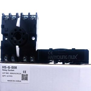 Alternative view of Đế relay 8 chân tròn Hanyoung HS-G-E08