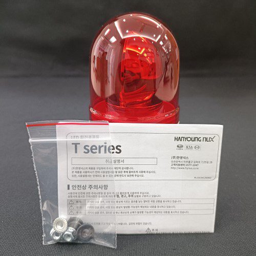 Đèn xoay cảnh báo phi 60 Hanyoung T060-PFD24R-D - Ảnh 2