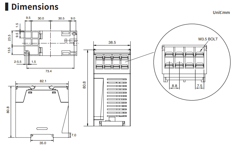 Bộ chuyển đổi nhiệt độ và độ ẩm Hanyoung CV250-V - Ảnh 3