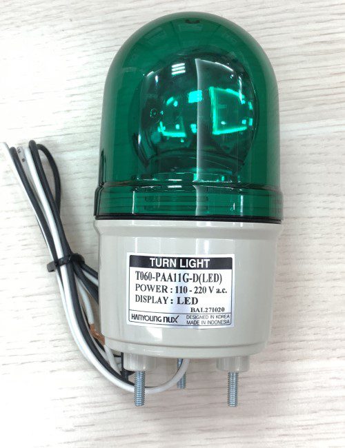 Đèn xoay cảnh báo phi 60 Hanyoung T060-PAA11G-D