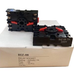 Alternative view of Đế relay 8 chân tròn Hanyoung BIZ-08