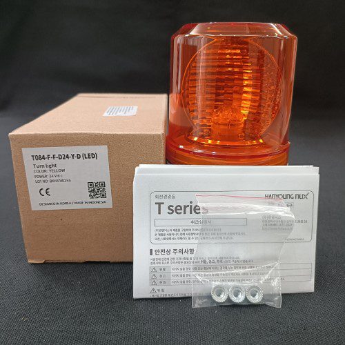 Đèn xoay cảnh báo phi 84 Hanyoung T084-FFD24Y-D - Ảnh 2