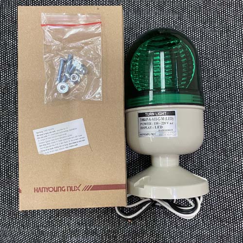 Đèn xoay cảnh báo phi 84 Hanyoung T084-PAA11G-M - Ảnh 2