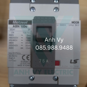 Cầu dao tự động MCCB ABN103c 75A LS