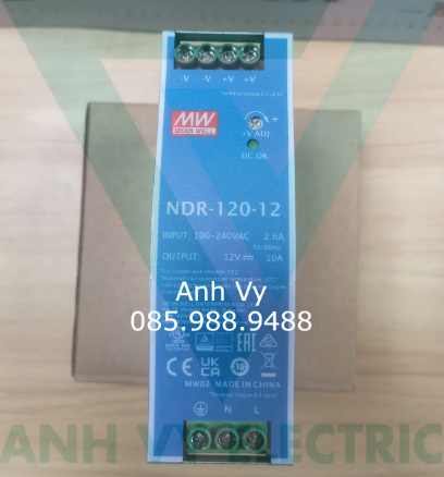 Bộ nguồn Meanwell NDR-120-12